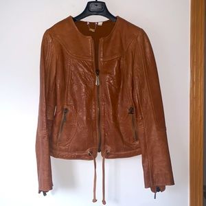 DOMA Leather Biker Jacket